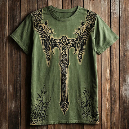 Men's Short-Sleeve T-Shirt Ethnic Print