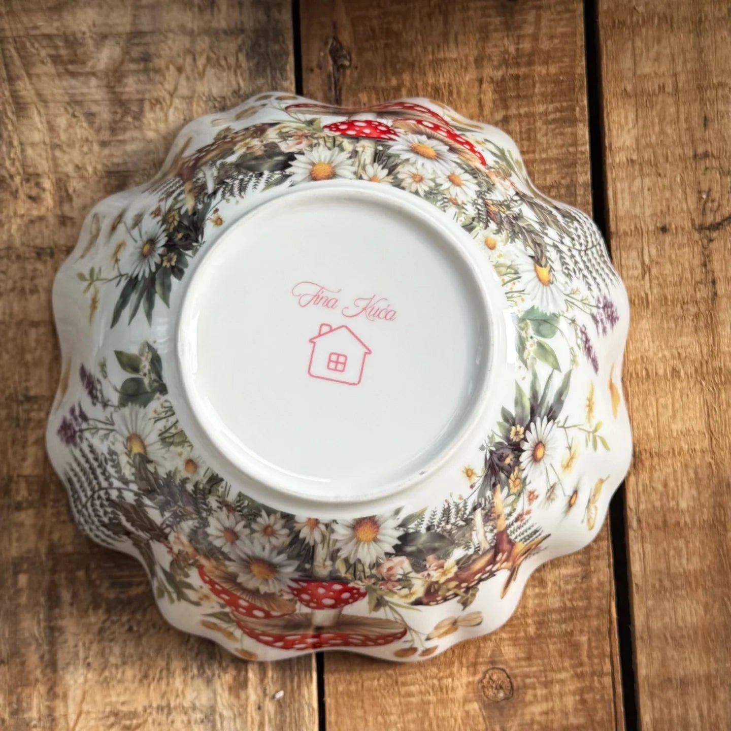 Ceramic Dinnerware Oval Serving Platter Festive Tableware Collection