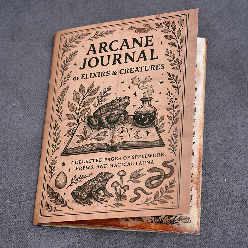 Grimoire Journal 26 Pages Spellbook Witchcraft