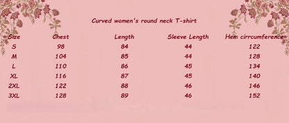 Bohemian Women's T-Shirt Vintage Elegant