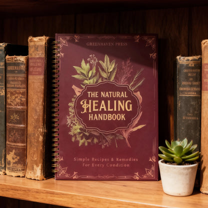 Natural Healing Guide Spiral Bound Herbal Book