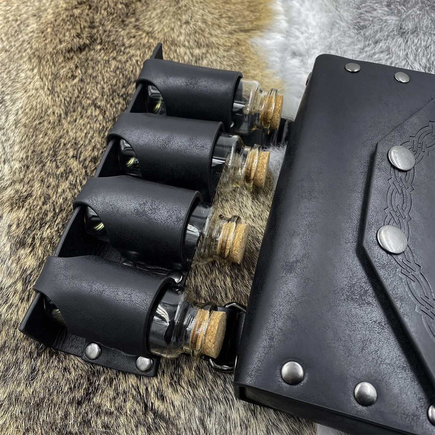 Witch Magic Potion Bottle Glass Vial Holder