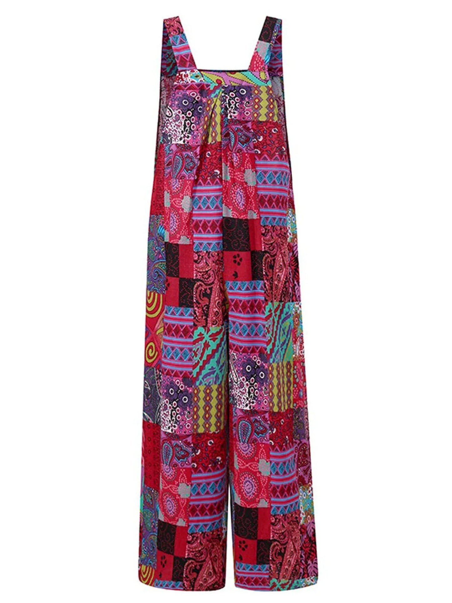 Women Summer Overalls Multicolor
