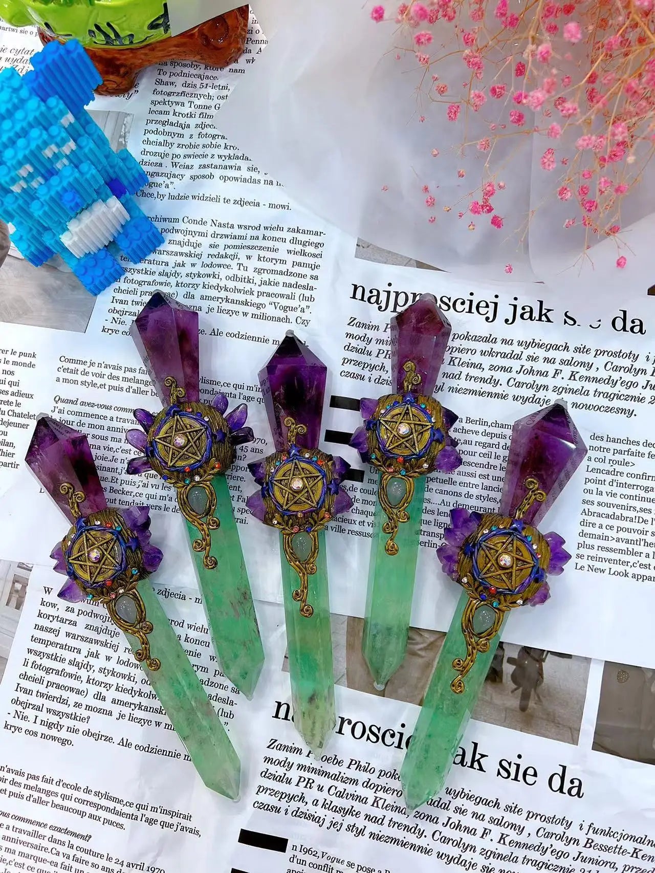 Handmade Healing Spiritual Witchcraft Magic Stick