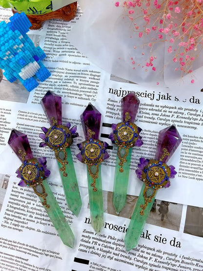 Handmade Healing Spiritual Witchcraft Magic Stick