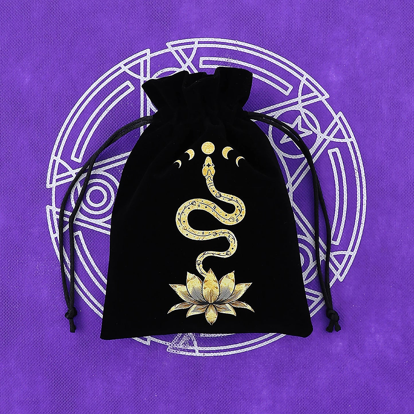 Black Velvet Tarot Pouch