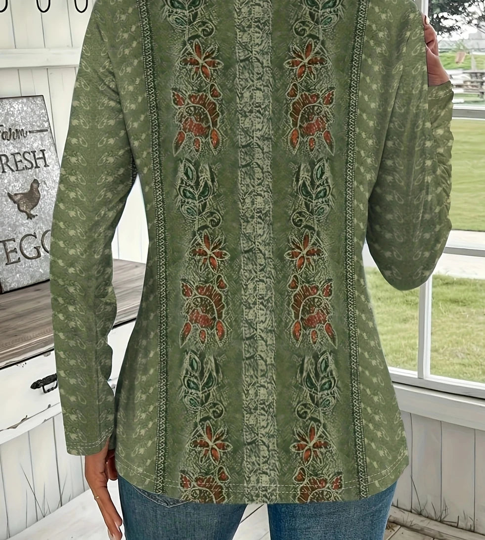 Elegant Casual Woman's Blouse