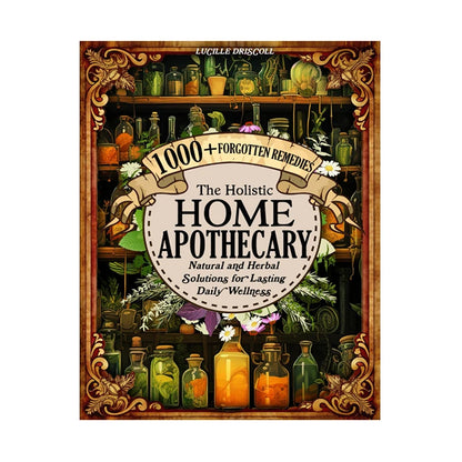 The Holistic Home Apothecary Book: Natural Healing Guide