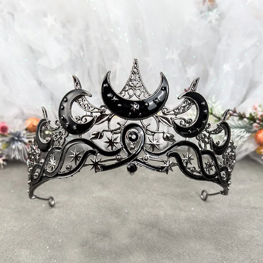 Black Moon Dark Queen Crown