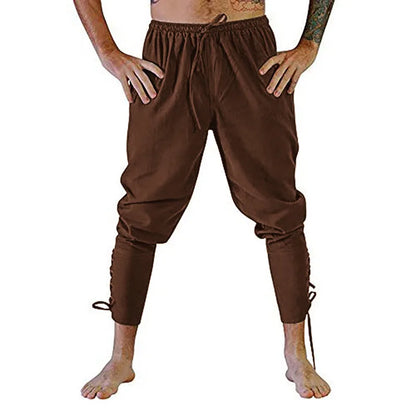 Pirate Trousers Lace Up Renaissance Pants