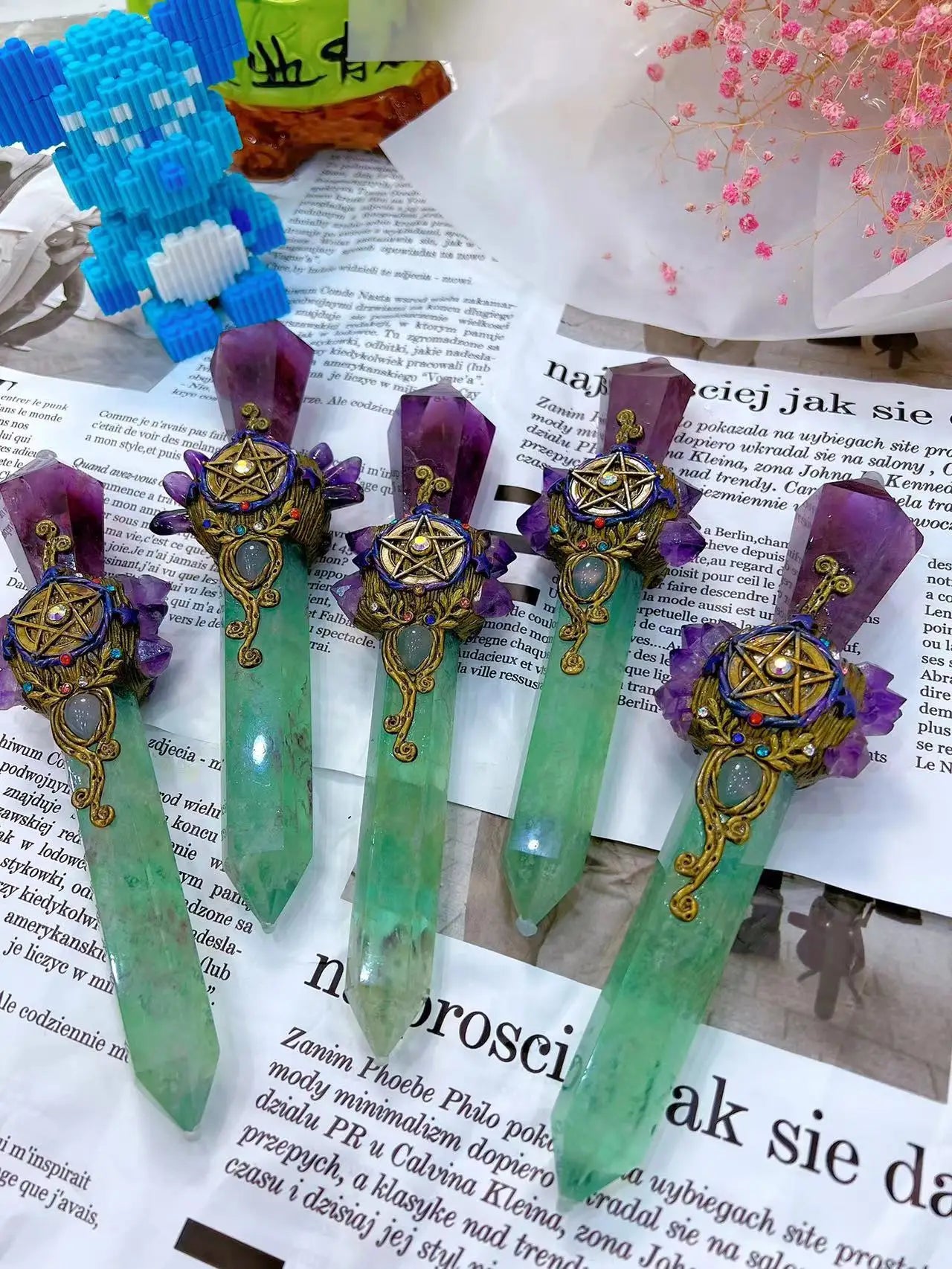 Handmade Healing Spiritual Witchcraft Magic Stick