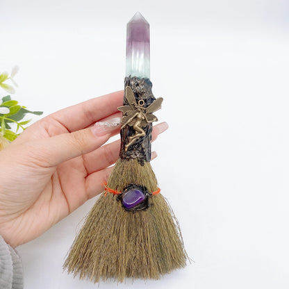 Natural Crystal Magic Broom