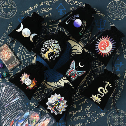 Black Velvet Tarot Pouch