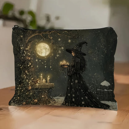 Witch-themed Durable Multifunctional Storage Bag