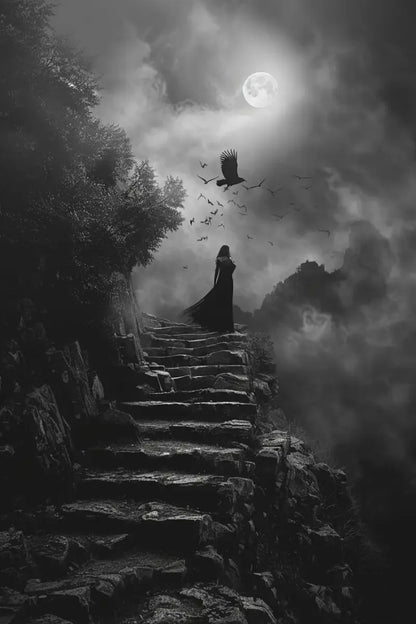 Dark Academia Art The Witch Demon