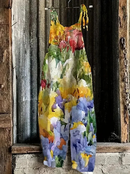 Women's Romper Dress Rural Style