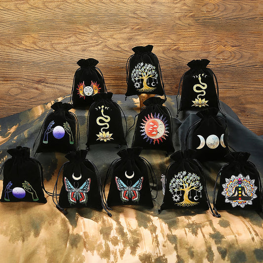Black Velvet Tarot Pouch