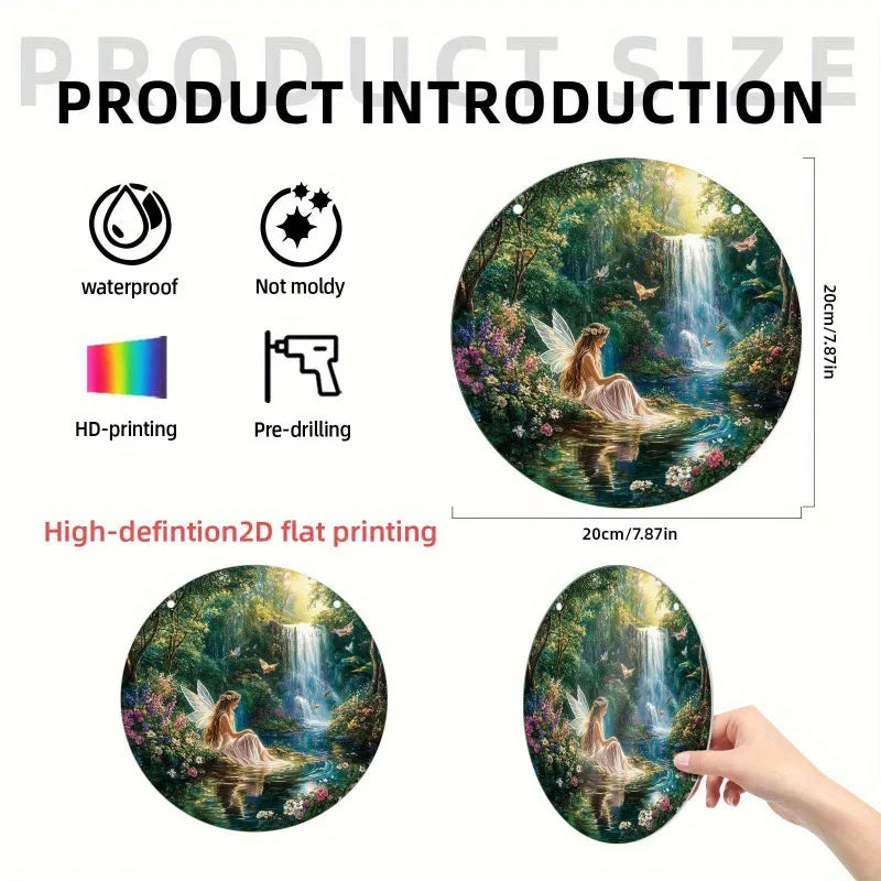 Charming  Fairy Light Catcher, Acrylic