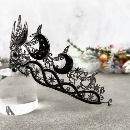 Black Moon Dark Queen Crown