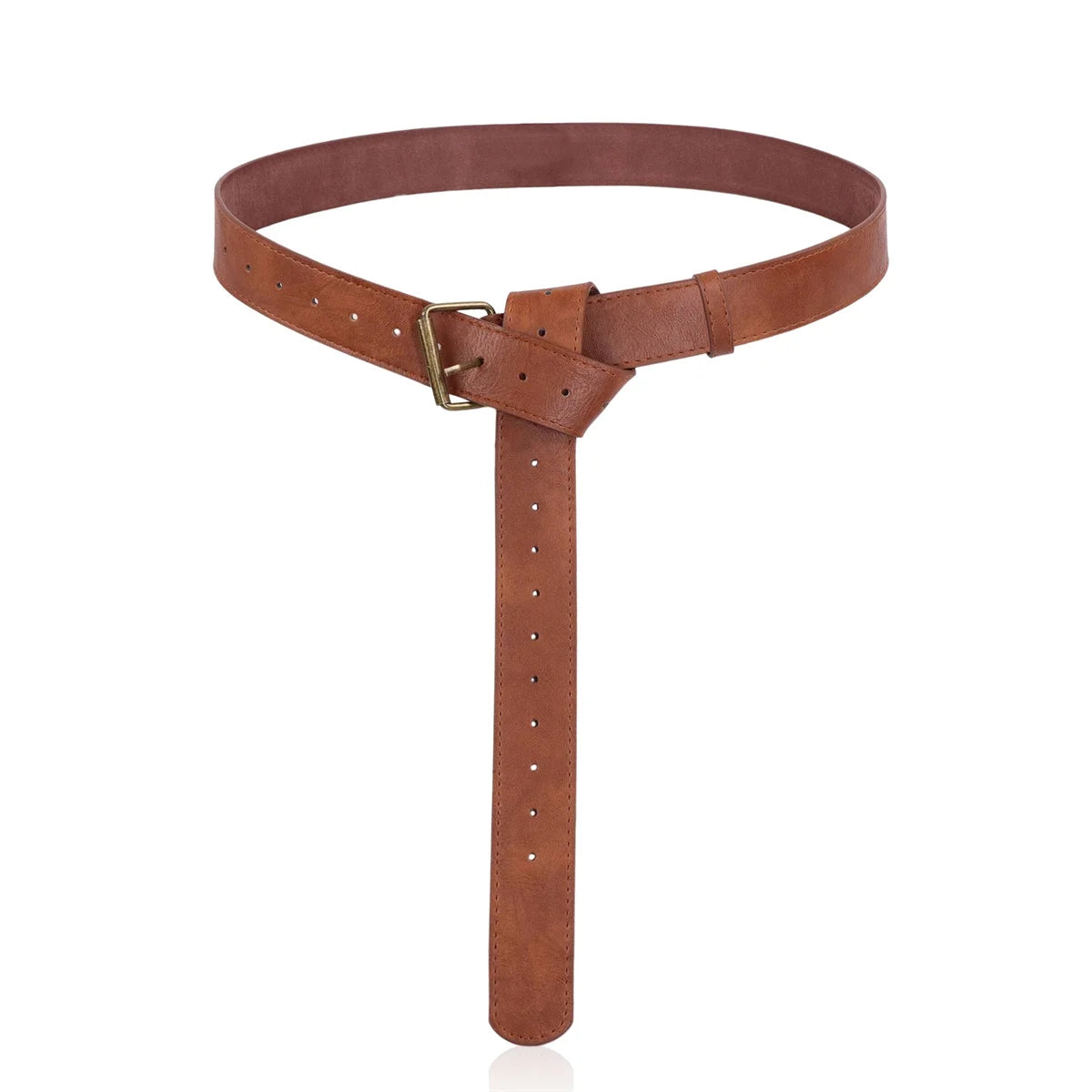 Renaissance Leather Belt Medieval Wizard Alchemy Glass Magic Bottle Cork Bottle Stopper Copper Coin Waist Bag Cosplay Belt