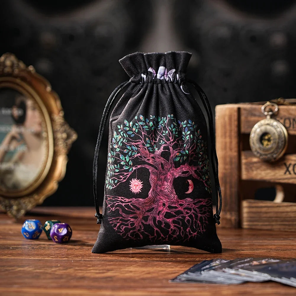 Velvet Tarot Oracle Cards Storage Bag