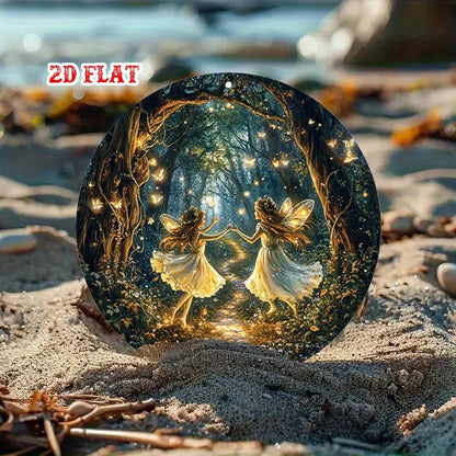 Magic Forest Circular Sign