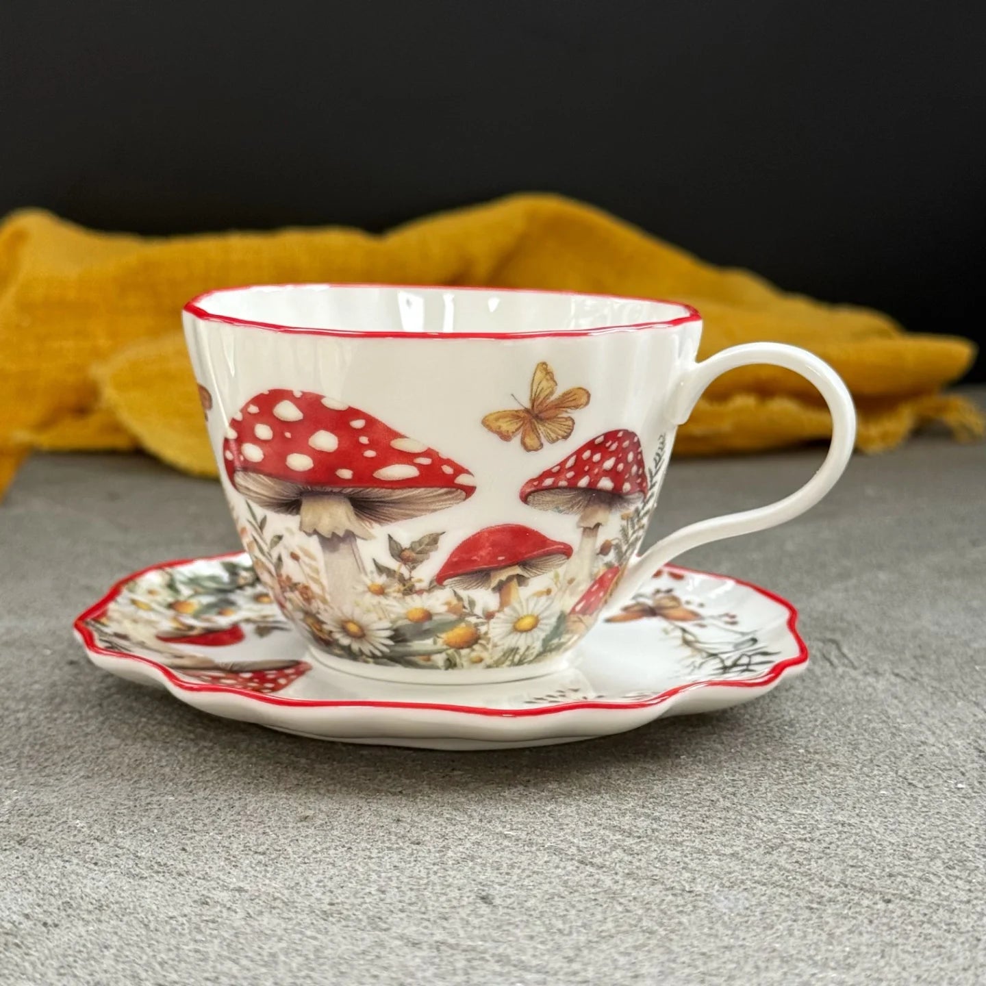 Ceramic Dinnerware Oval Serving Platter Festive Tableware Collection