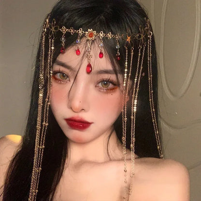 Fairy Long Tassel Veil Hair Ornaments