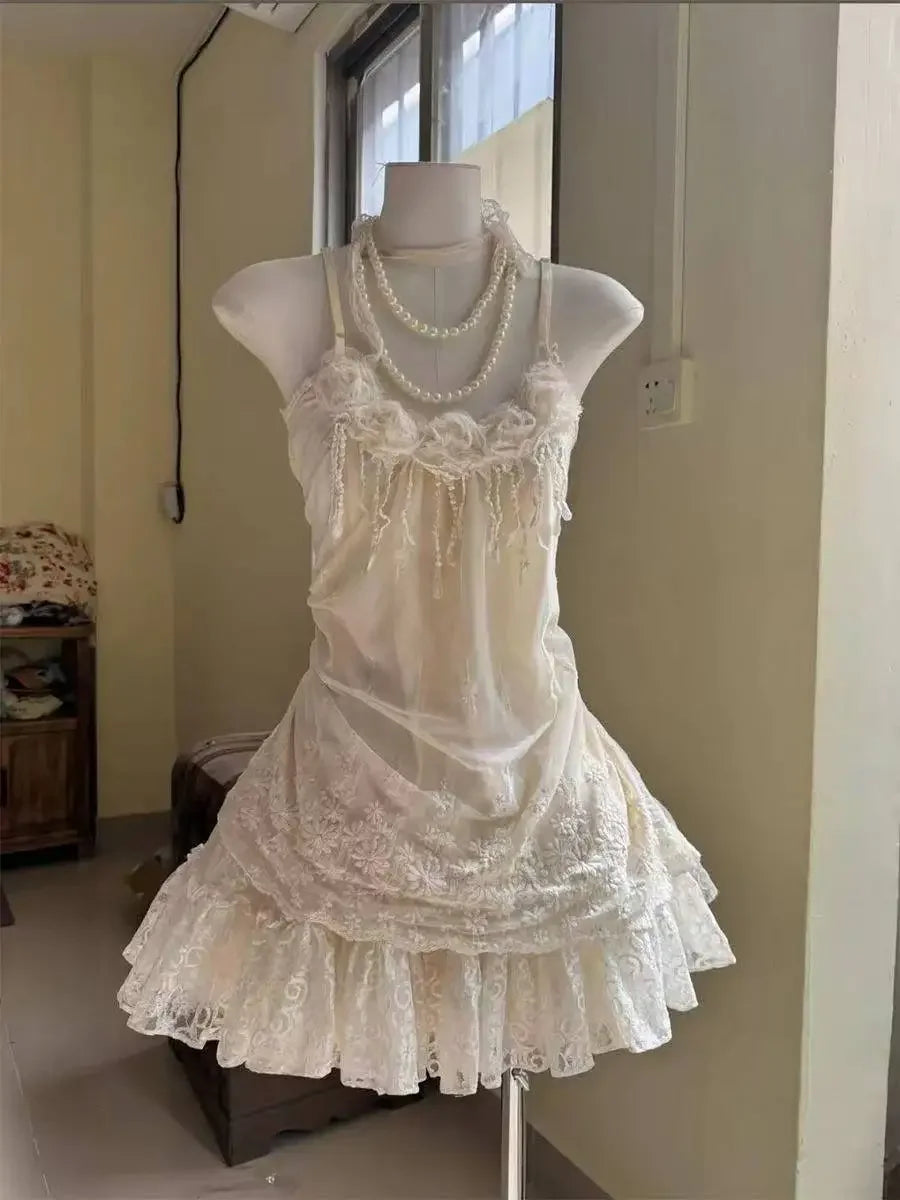 3 Piece Set Woman Aesthetics Fashion