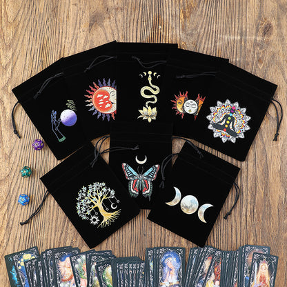Black Velvet Tarot Pouch