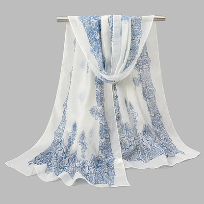 Indian Style New Chiffon Scarves