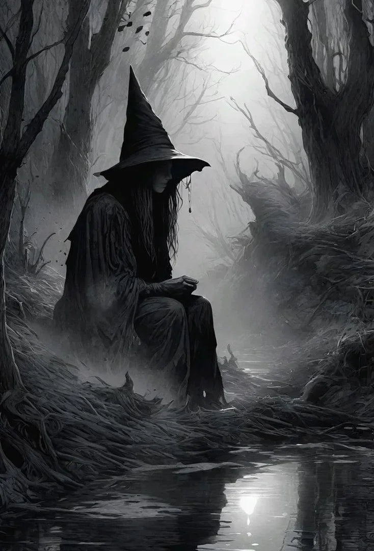 Dark Academia Art The Witch Demon