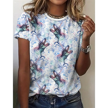 Butterfly Pattern T-Shirt