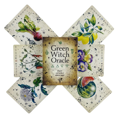 Green Witch Oracle Cards Fortune-telling Tarot
