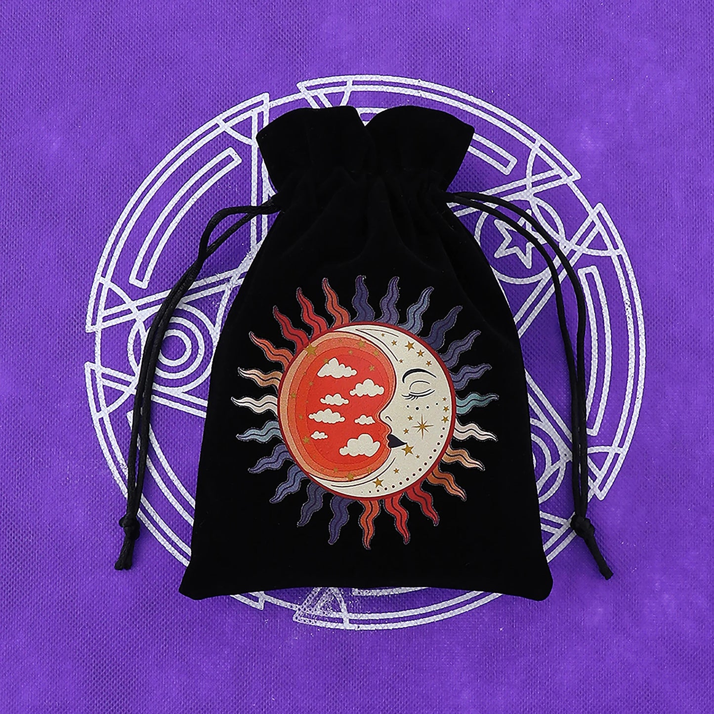 Black Velvet Tarot Pouch