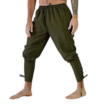 Pirate Trousers Lace Up Renaissance Pants