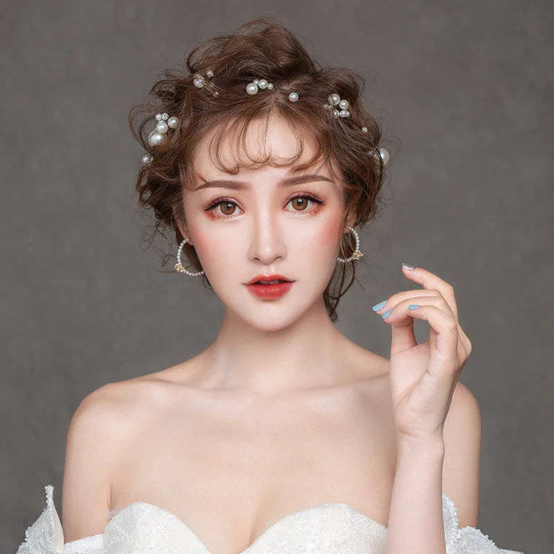 Sweet Flower Headband With Ribbon Wreath