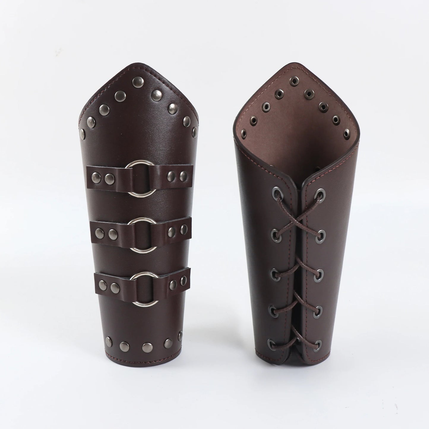 Medieval Leather Armor Arm Warmers