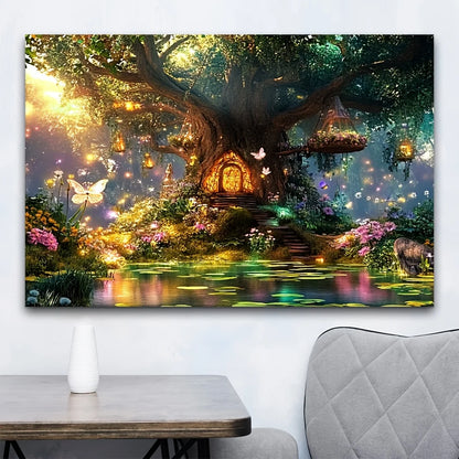 Enchanted Fairy Forest Wall Tapestry