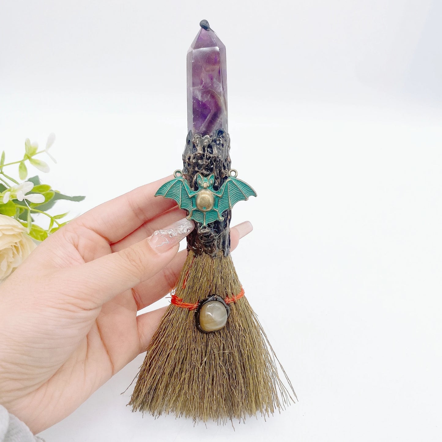 Natural Crystal Magic Broom