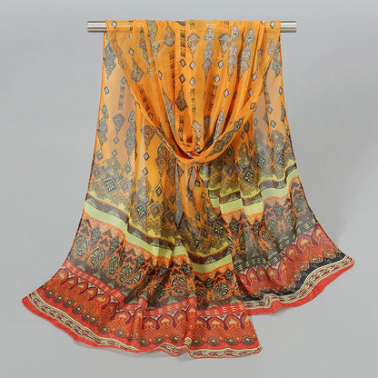 Indian Style New Chiffon Scarves