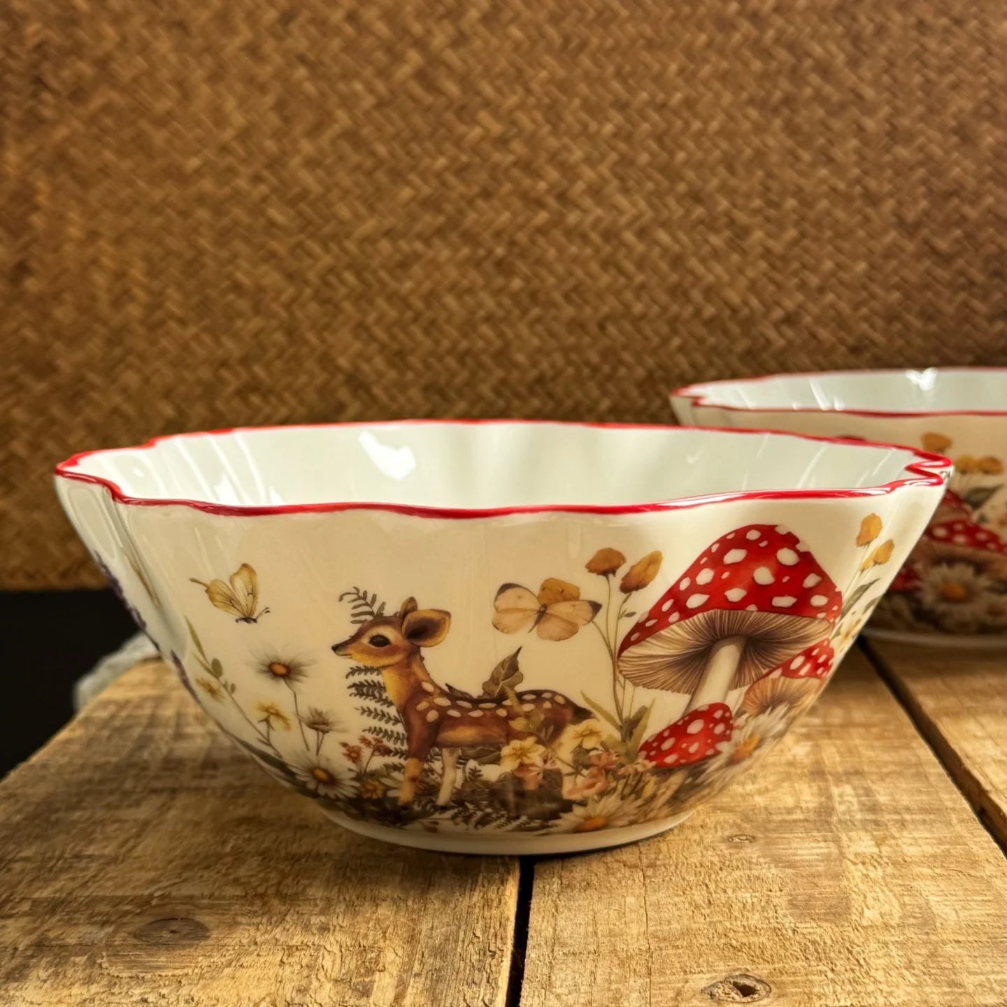 Ceramic Dinnerware Oval Serving Platter Festive Tableware Collection