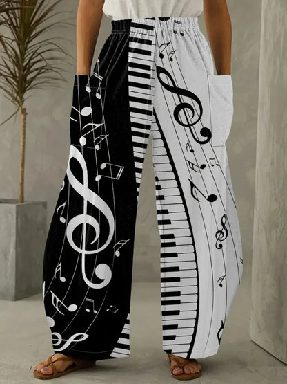 Simple And Fresh Butterfly Flower Print Women's Bloomers