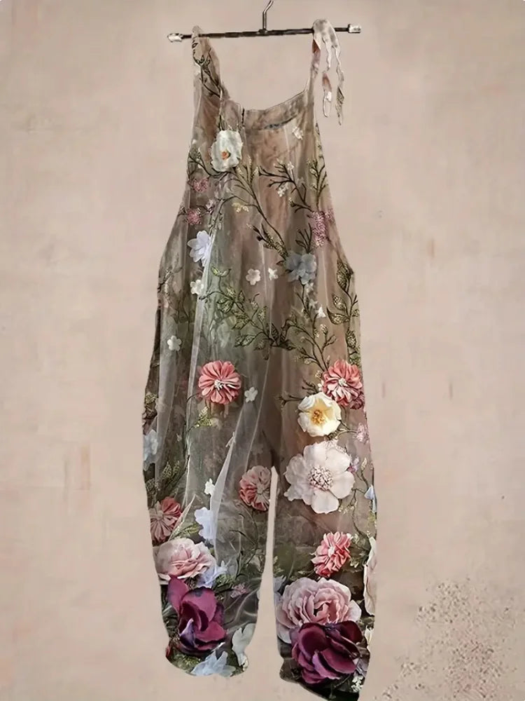 Women's Romper Dress Rural Style