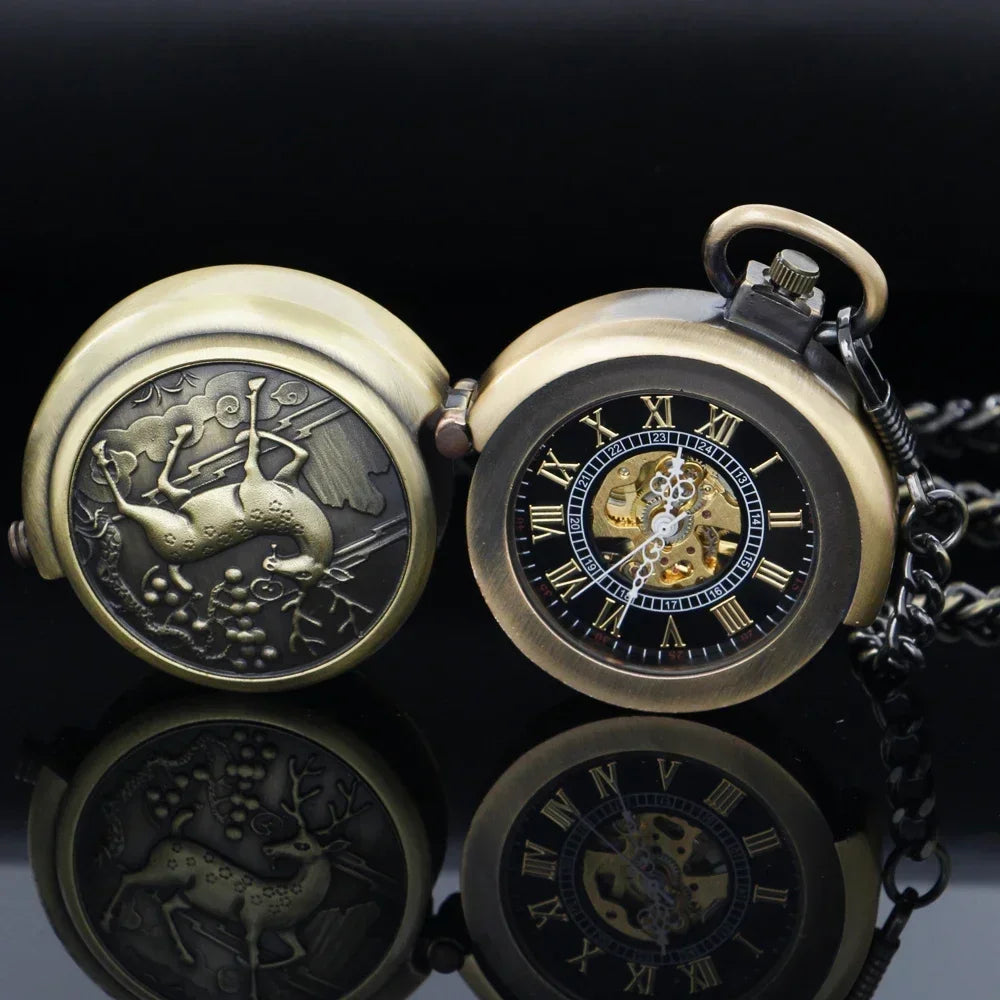 Manual Mechanical Pocket Watch