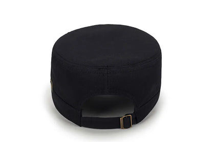 Four Seasons Hat Men's Korean Spring And Autumn Baseball Cap Cotton Outdoor Flat Military Cap Camouflage Embroidery Cap