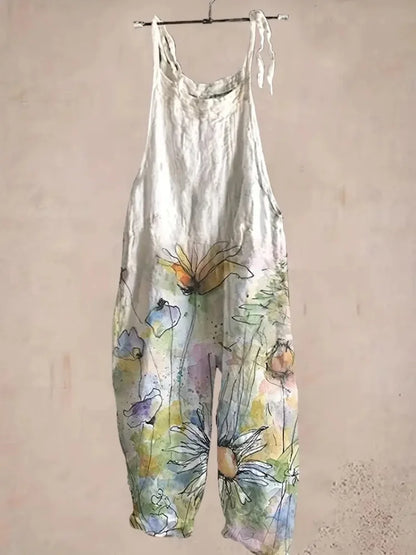 Women's Romper Dress Rural Style