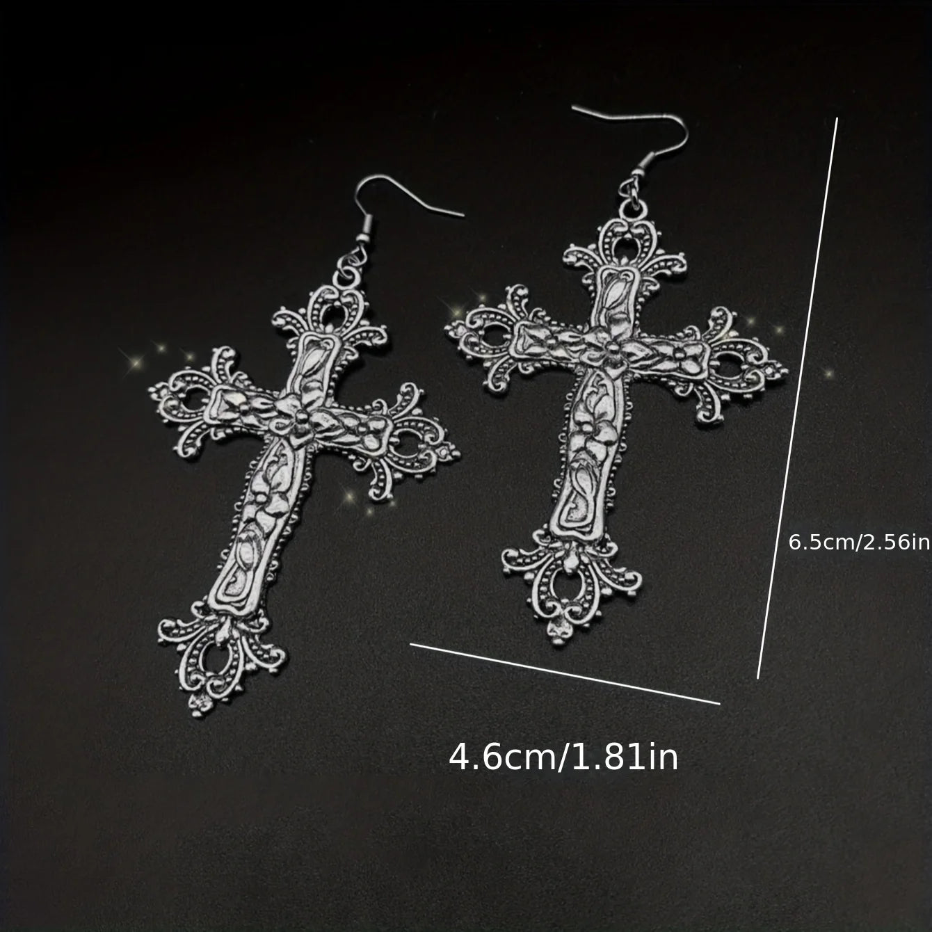 Vintage Mushroom Pendant Earrings