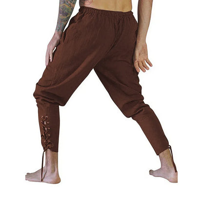 Pirate Trousers Lace Up Renaissance Pants