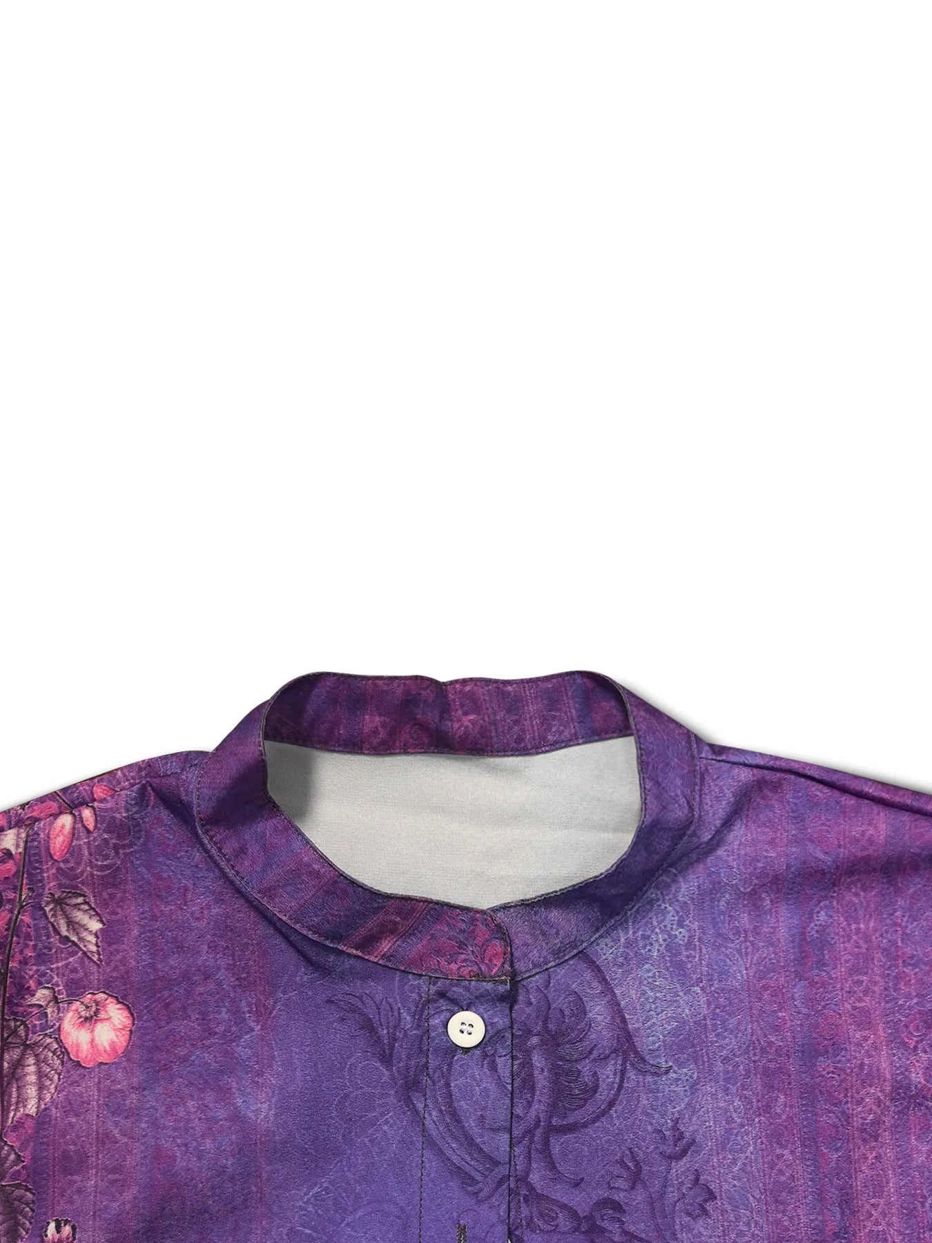 Western Style Geometric Print Three-Quarter Sleeve Women's Blouse